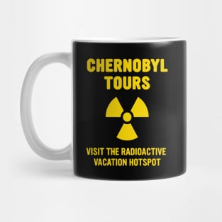 CHERNOBYL TOURS (yellow) Mug